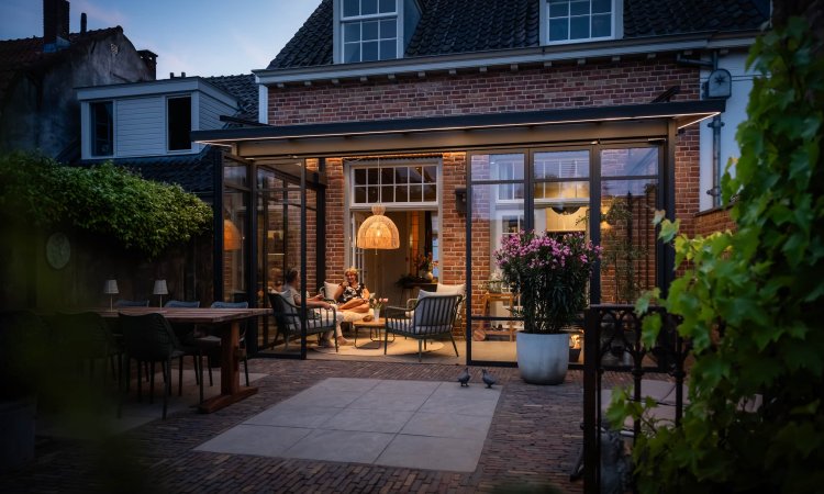 Aluminium veranda