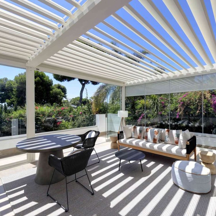 lamellen overkapping waterdicht