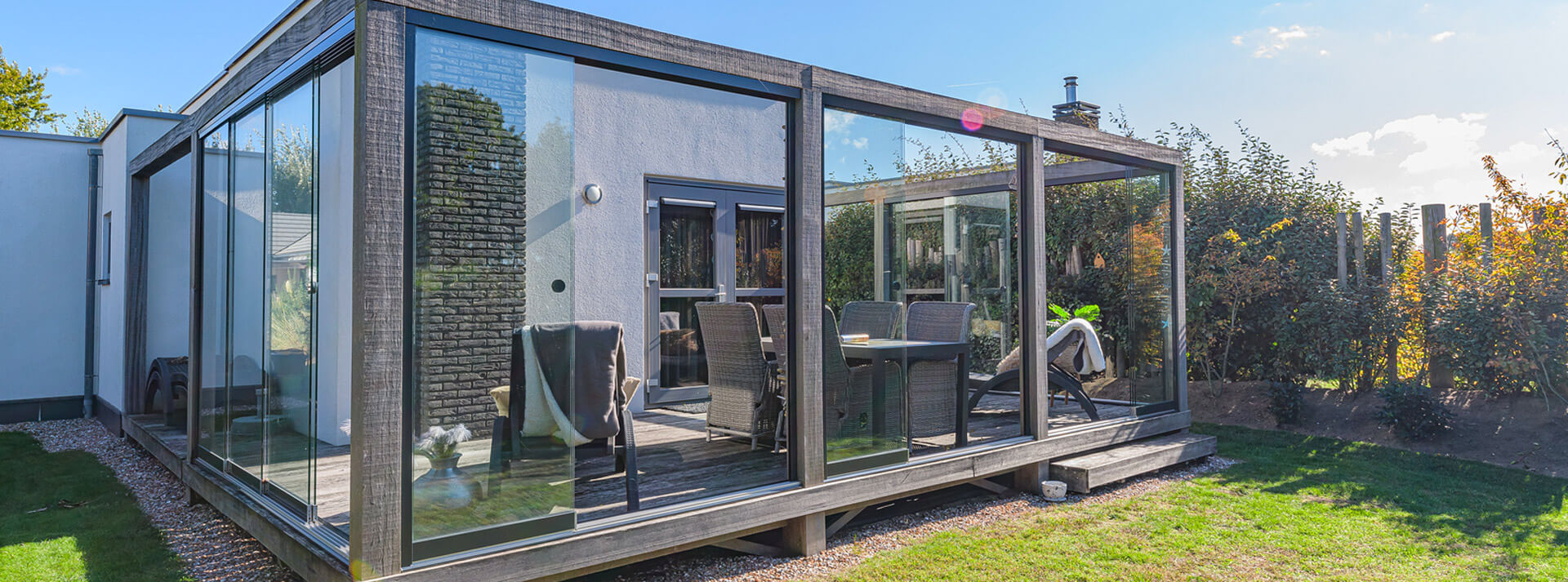 balkon glaswand 