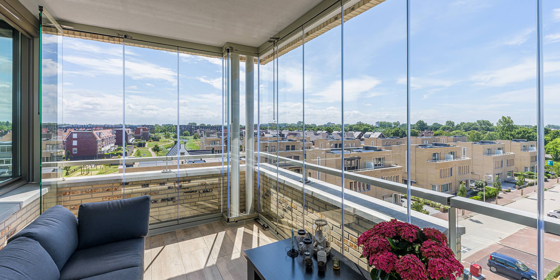 Balkonbeglazing van Metalura, een waardevolle uitbreiding