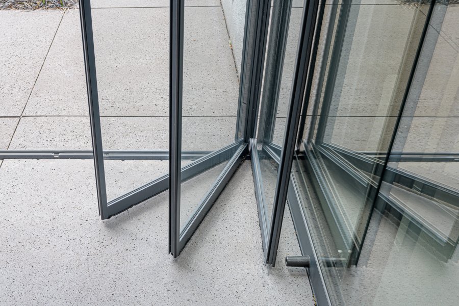 Specificaties van de glazen harmonicadeur