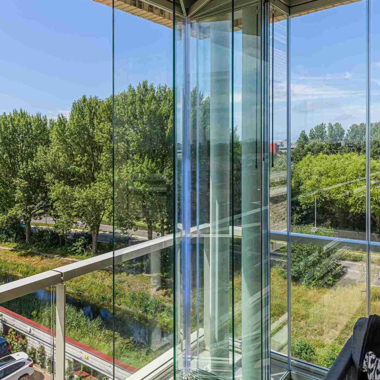 glazen schuifwand balkon 