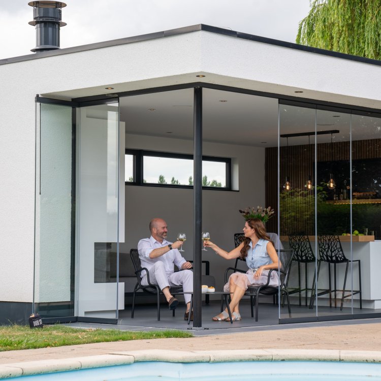 luxe poolhouse op maat