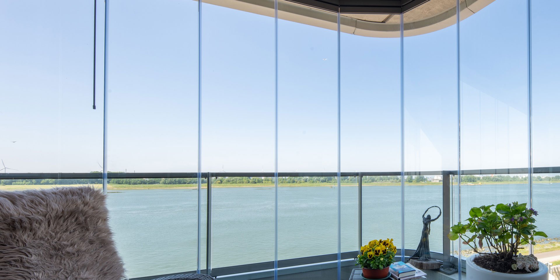 Gesegmenteerd glas