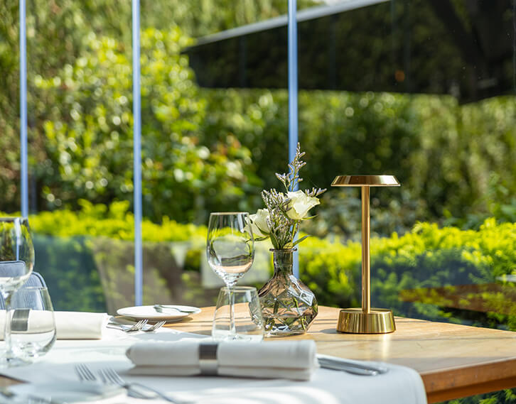 Glazen wandsystemen special Restaurant de Wachter