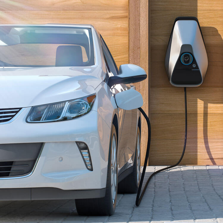 Solar carport oplaadpunt