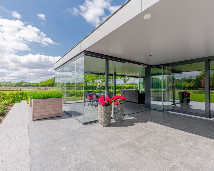 opvouwbare terrasbeglazing
