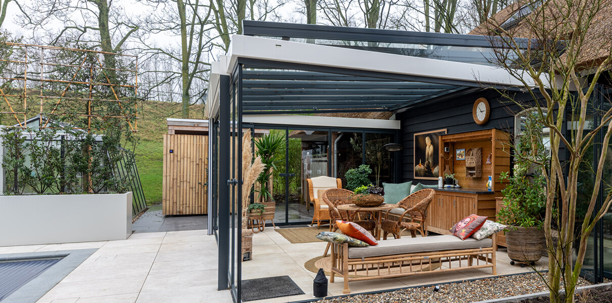 Terrasoverkapping Design | Metalura Slimme Glassystemen