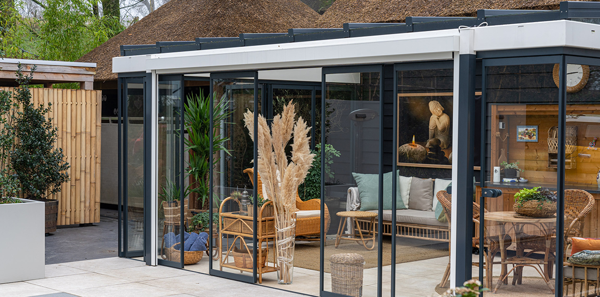 Terrasoverkapping Design | Metalura Slimme Glassystemen