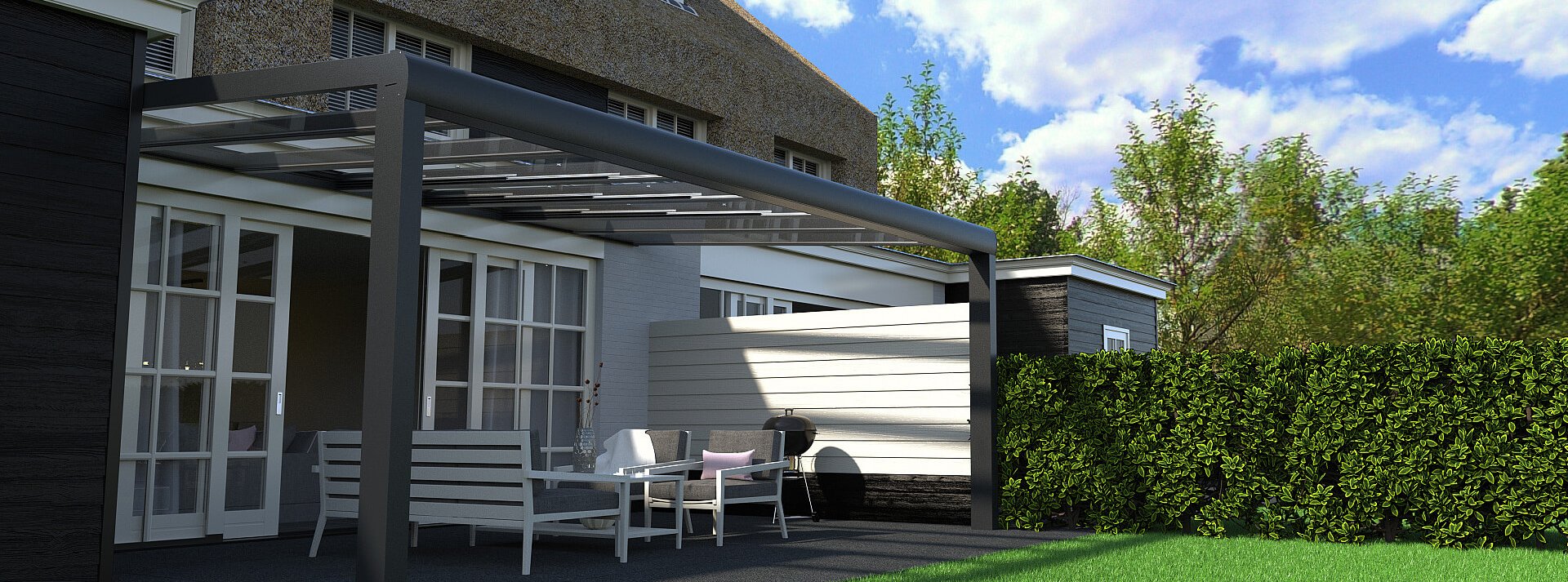Terrasoverkapping Modern Primis collectie