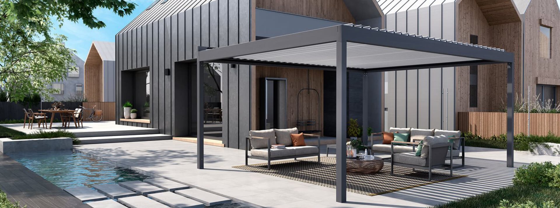 Terrasoverkapping Moveo Optimus collectie Metalura
