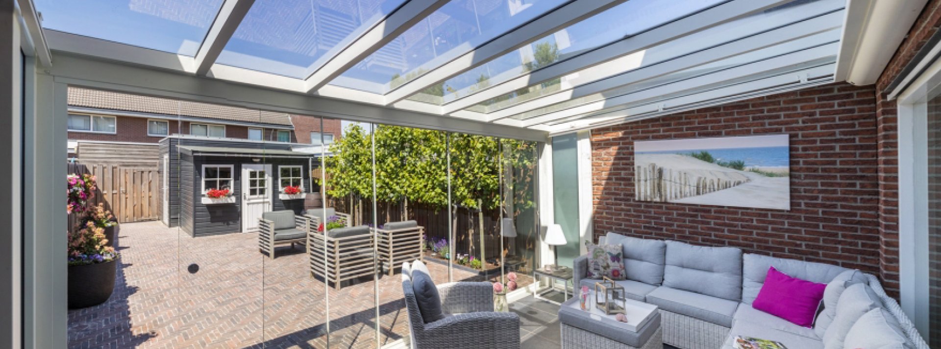Tuinkamer Style wit